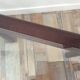 Series of 3 wooden and glass tables from the 70s