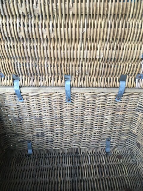 Wicker trunk 1930 Long 75cm
