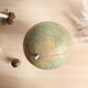 Globe terrestre mappemonde J. Forest pour Girard Barrère et Thomas sur socle en bois, années 50