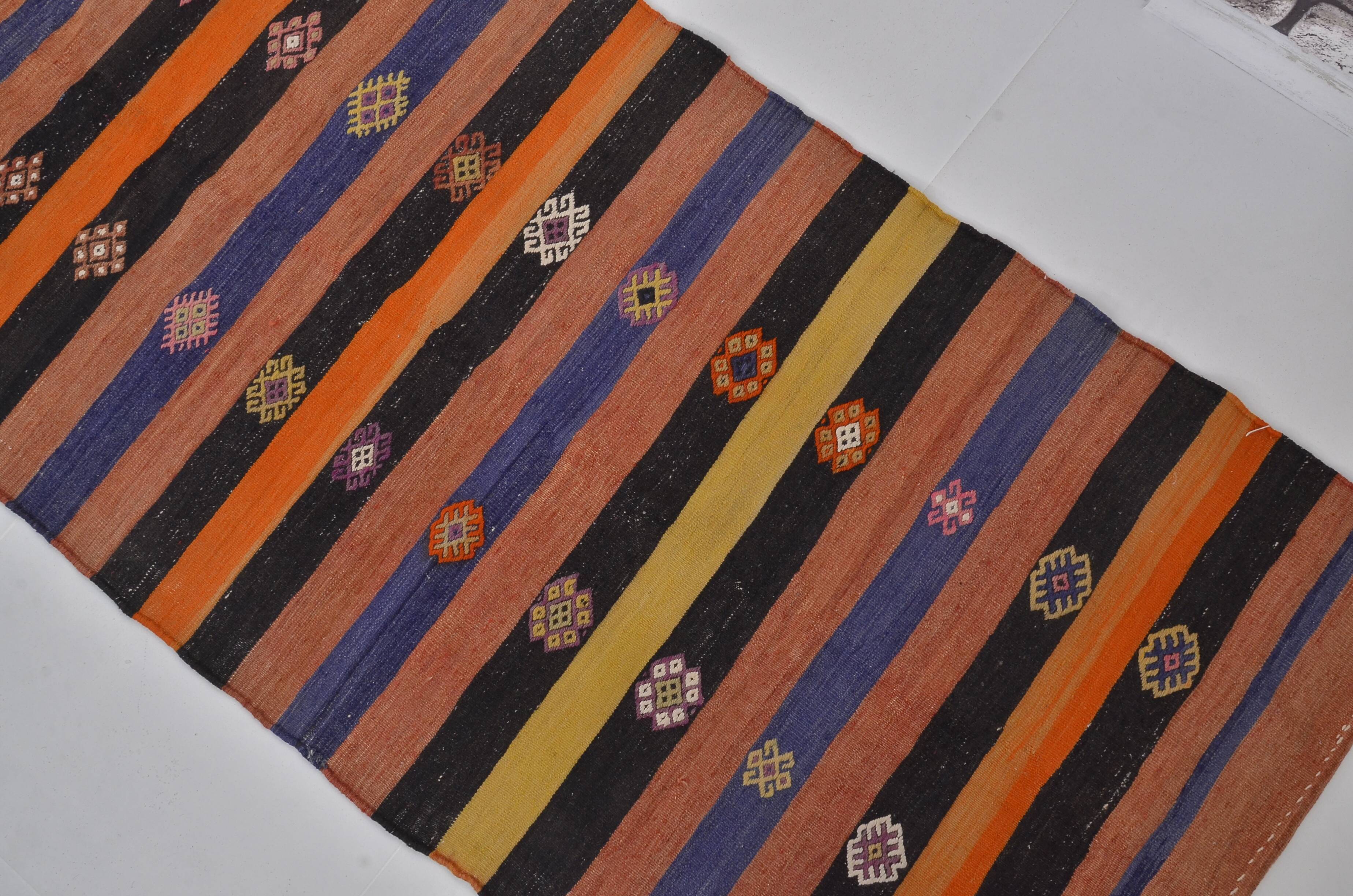 Kitchen Decor Turkish Oushak Kilim Rug sku 1675
