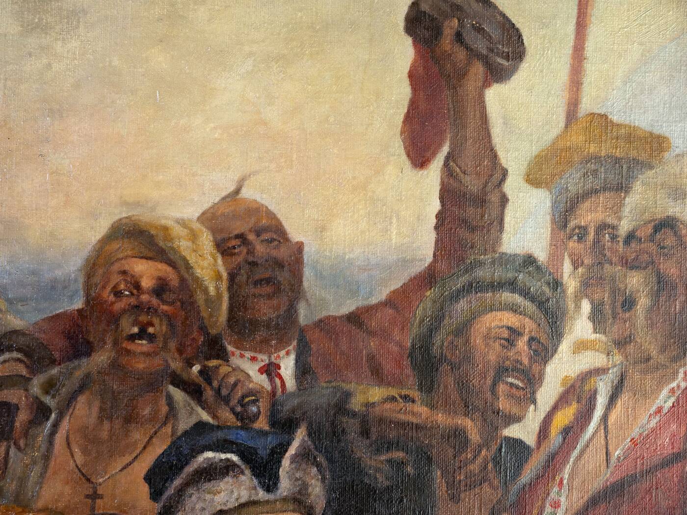 Zaporozhians Letter, Nikolai Bakulin, 1930s–1950s, Czechoslovakia