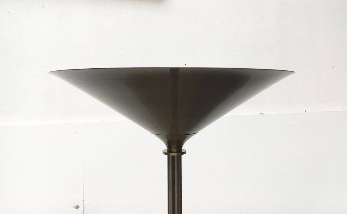 Vintage Italian Postmodern Floor Lamp with Marble Base