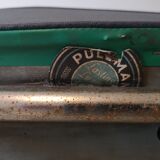 Industrial PULLMAN chair 60 sad vintage blue