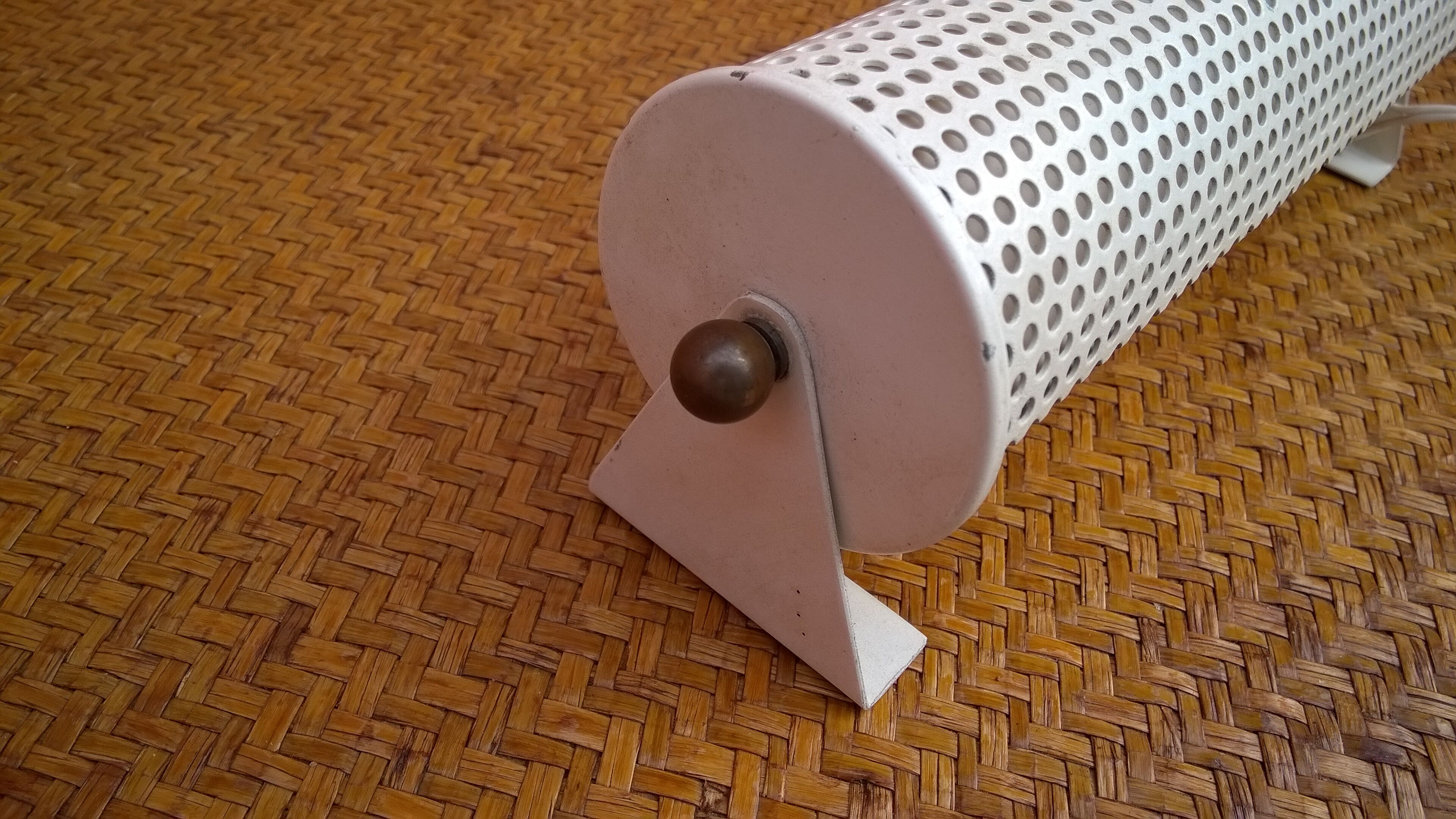 Perforated tole sconce