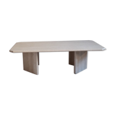 Table basse en travertin