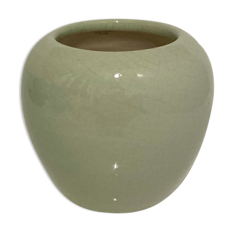 Keramos vase in celadon glazed ceramic