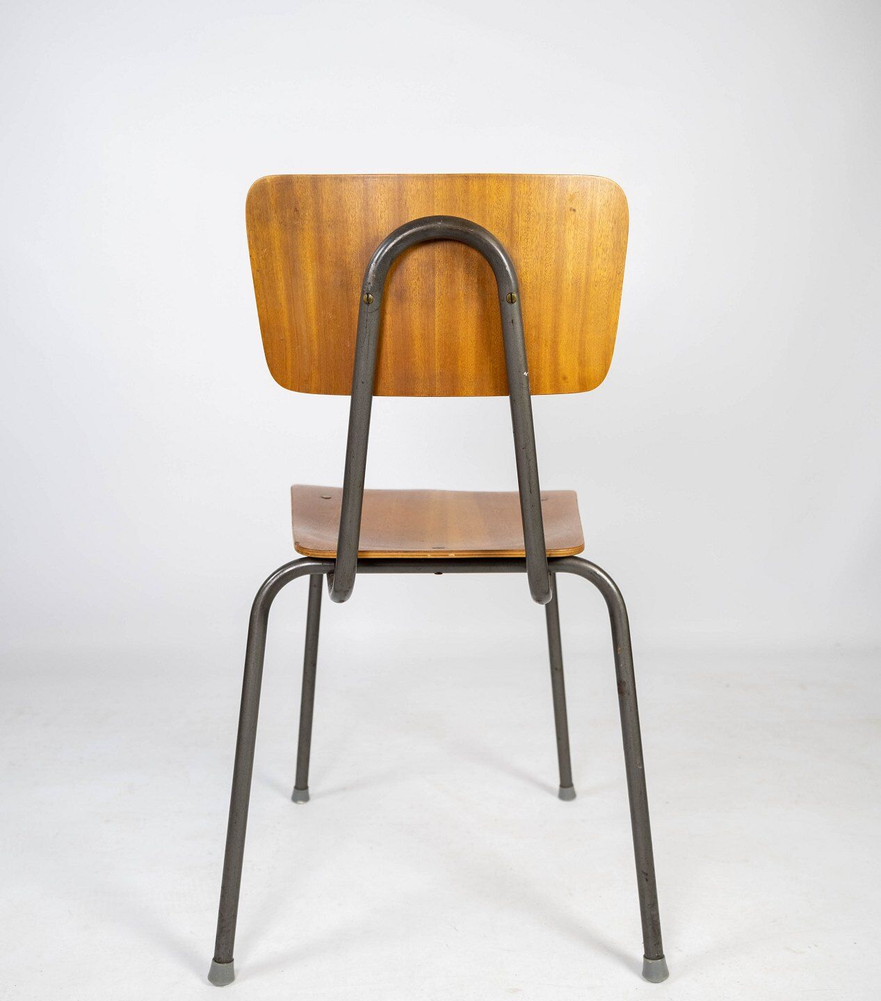 Set of two danish design teak office chairs