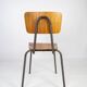 Set de deux chaises de bureau en teck de design danois