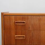 Commode en teck des années 1960, Danemark