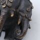 Airavata elephant in bronze. 19th century India.