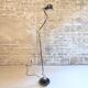 Vintage industrial floor lamp with 3 arms, Jieldé