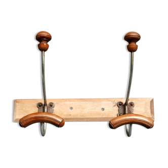 Portemanteaux bois et fer