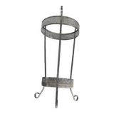 Wrought iron umbrella holder