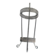 Wrought iron umbrella holder