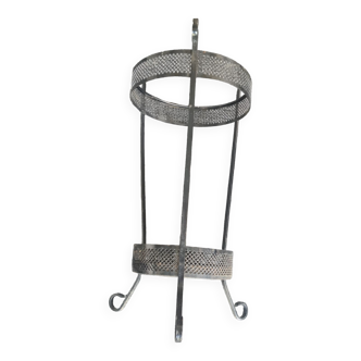 Wrought iron umbrella holder