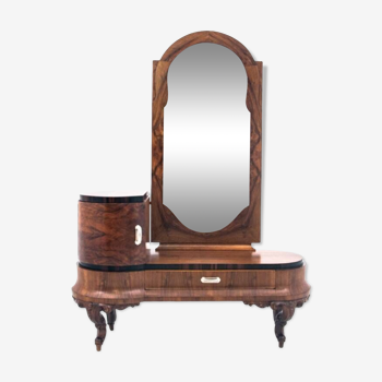 Dressing table - Art Deco tremo mirror, Italy, 1920s. After renovation.