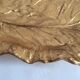 Empty Pocket leaves gilded terracotta