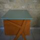 Bureau vintage tiroirs biseautés en dégradé