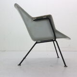 416 fiberglass shell armhair by Wim Rietveld & Andre Cordemeyer for Gispen, 1950