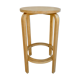 High wooden tabouret