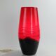 Vintage opaline glass shell-shaped lamp from the 1970s.