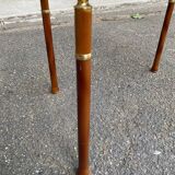 Scandinavian Art Deco style golden elm coffee table, 1960s