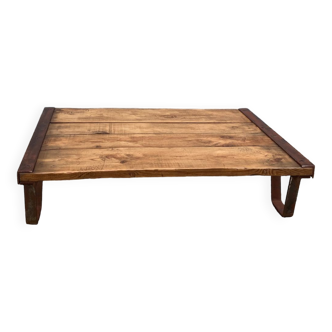 Old pallet coffee table SNCF n°1