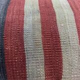 Vintage turkish kilim cushion cover , 120 x 40 cm