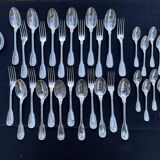 Cutlery set of 37 pieces – Silverware Argental – Silver plated