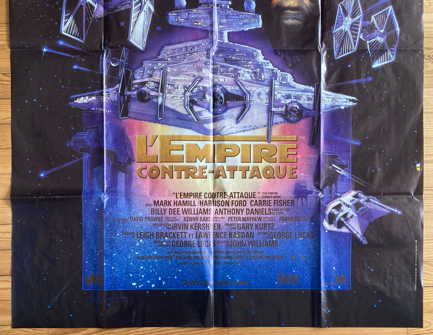Original movie poster "The Empire Strikes Back" Star Wars