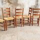 Antique chairs brutalist style