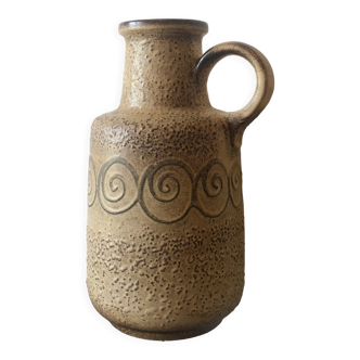 Vase en forme de pichet en grès, années 70