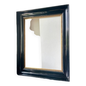 cadre en bois ancien - noir