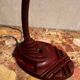 Art Deco lamp ERPE no 40 - Belgium 1930s/40s - Swan Neck Cast Iron