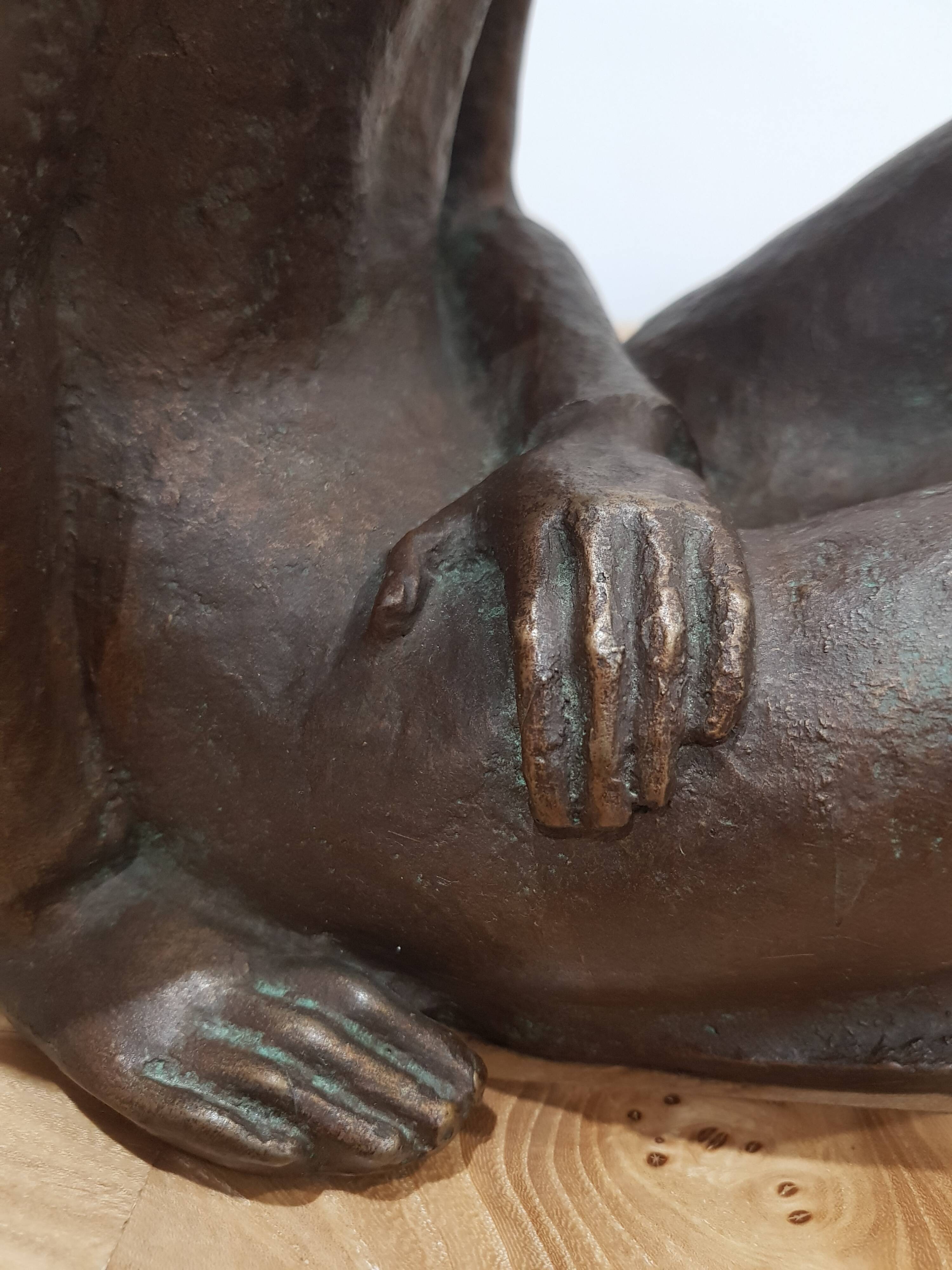 Achatit, woman figurine, Germany, 1960s/1970s.