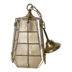 Suspension vintage en nacre et laiton
