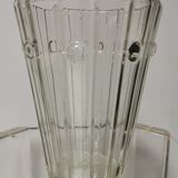 Stylish glass vase, art deco