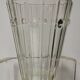 Vase stylisé en verre, art déco