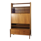 Danish secretary in light rosewood by Arne Wahl Iversen 1960