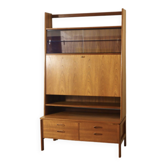 Danish secretary in light rosewood by Arne Wahl Iversen 1960