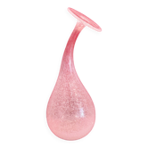 Design glass soliflore vase from the J-Line house, 26 cm.