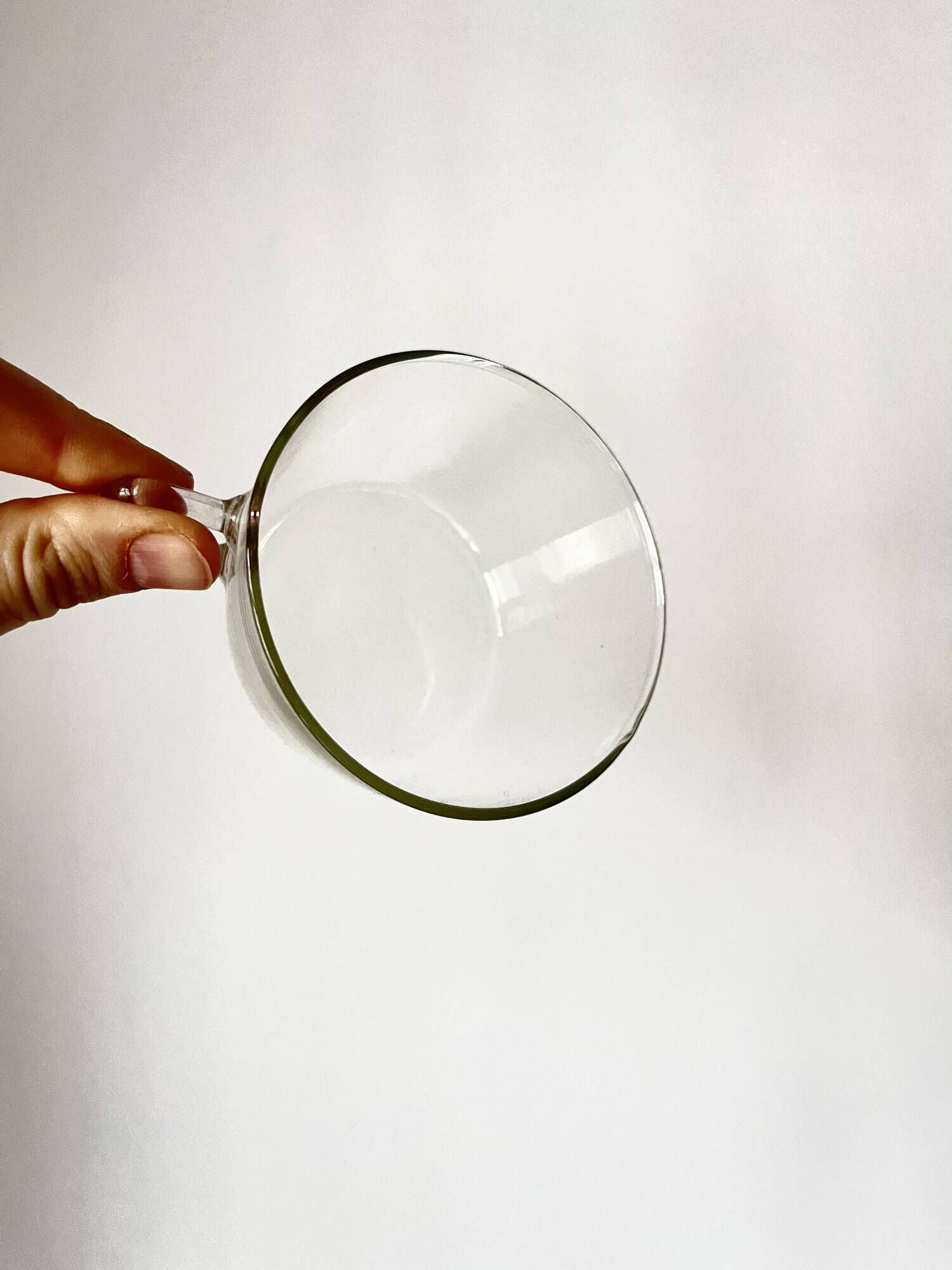 Vintage Glass Borosilicate Tea Set cups by Ilse Decho for Schott Jena, DDR