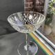 6 coupes à champagne Baccarat service Paris