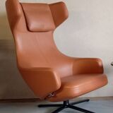 Antonio Citerio leather lounge chair Vitra