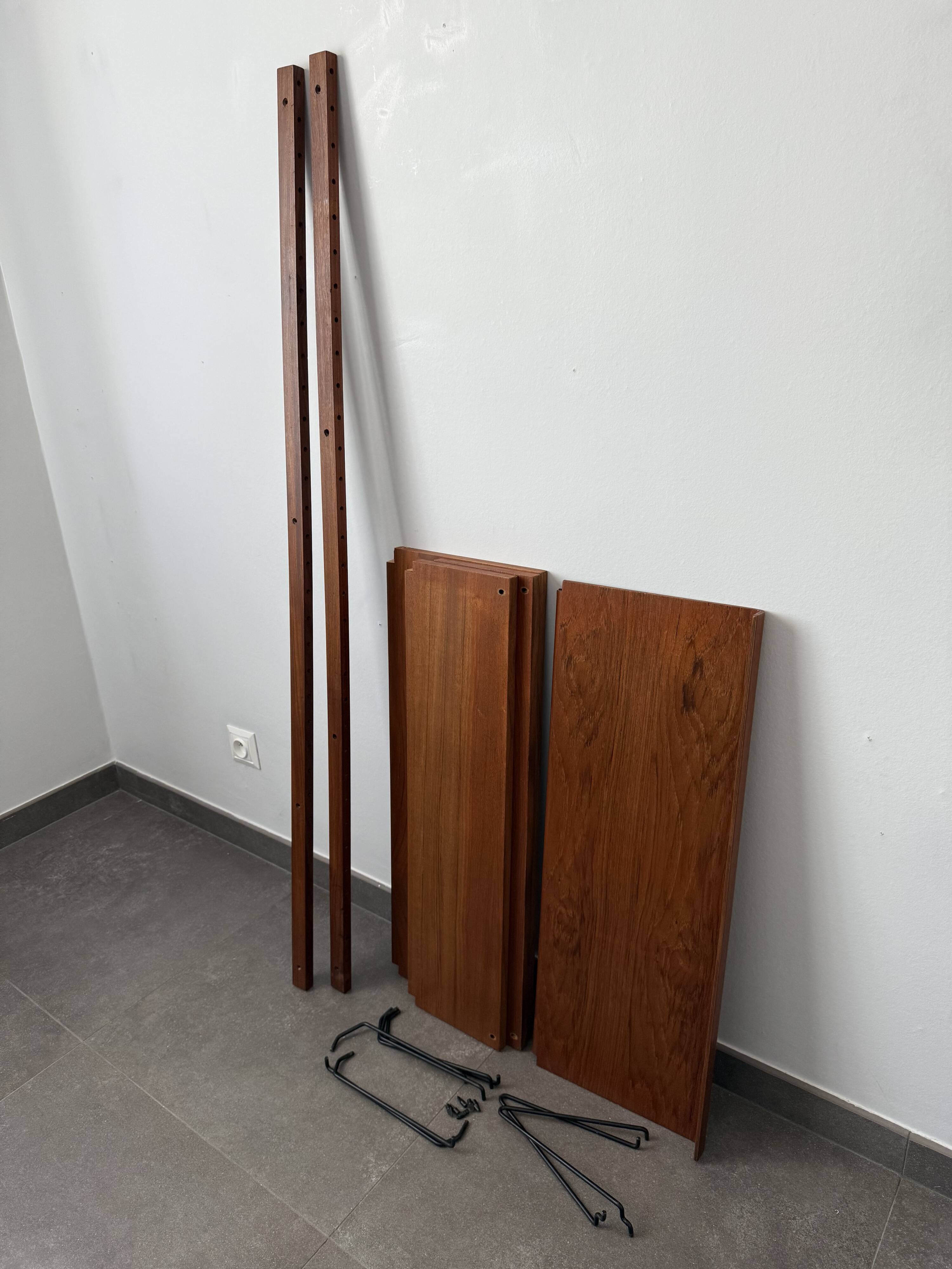 Poul Cadovius Denmark Scandinavian Bookcase, 1960s