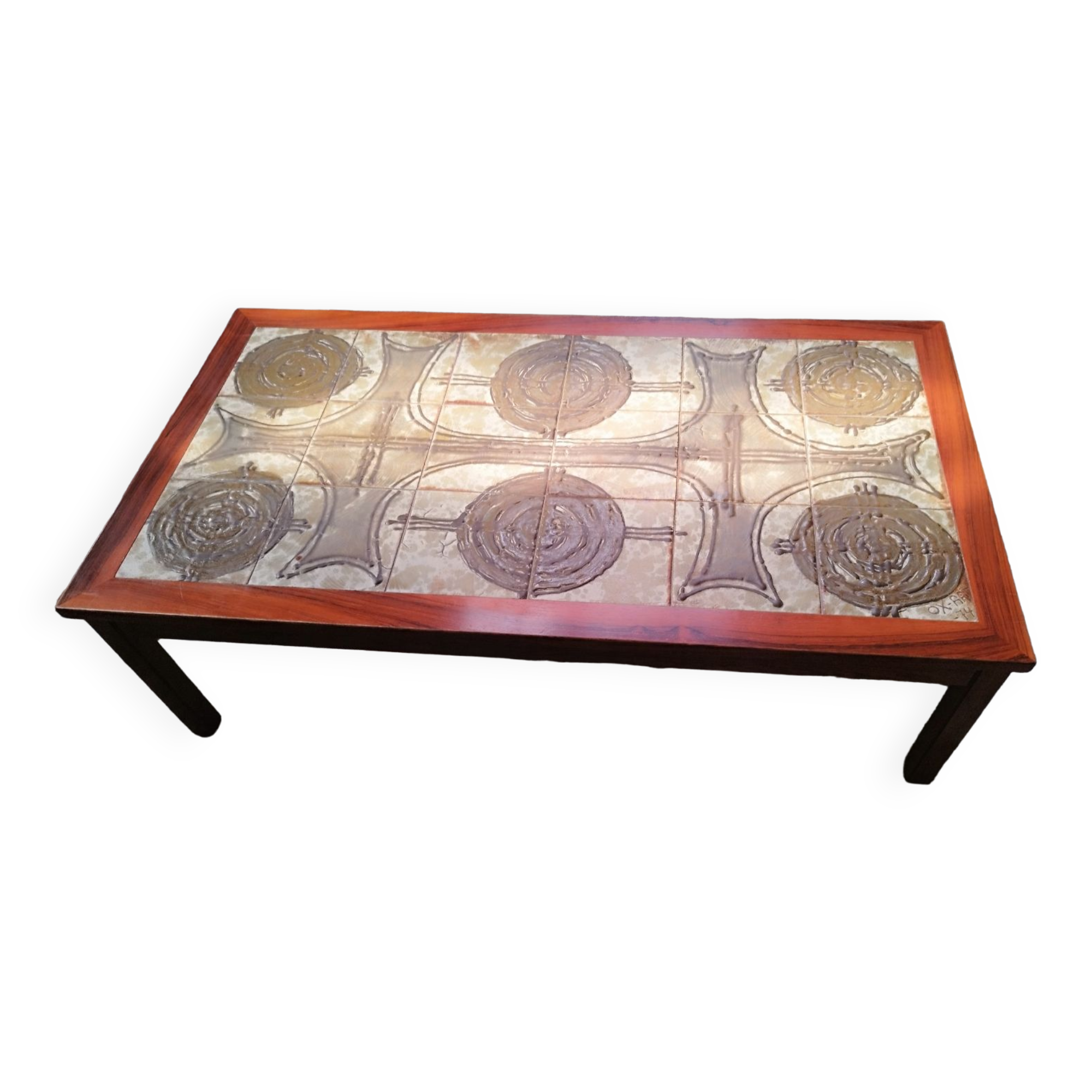 Vintage coffee table Ox-Art 1974