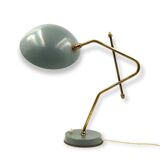 Light blue table lamp, France 1960s