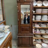 Old wall-mounted mantle-holder cloakroom in see