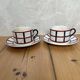 Set of 2 large “Béarn” cups