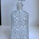 70s glass whiksy decanter